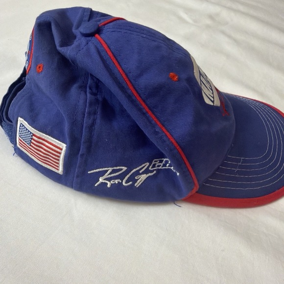 New NAPA Racing Hat #24 Cap #28 Intrepid Fallen Heroes Fund Blue USA Flag - Picture 14 of 16